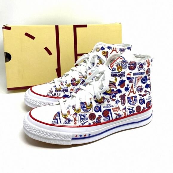 Converse CHUCK 70 ABA Shoes Women High Top Canvas Casual 169650C 8 Size Sneakers - Picture 6 of 11